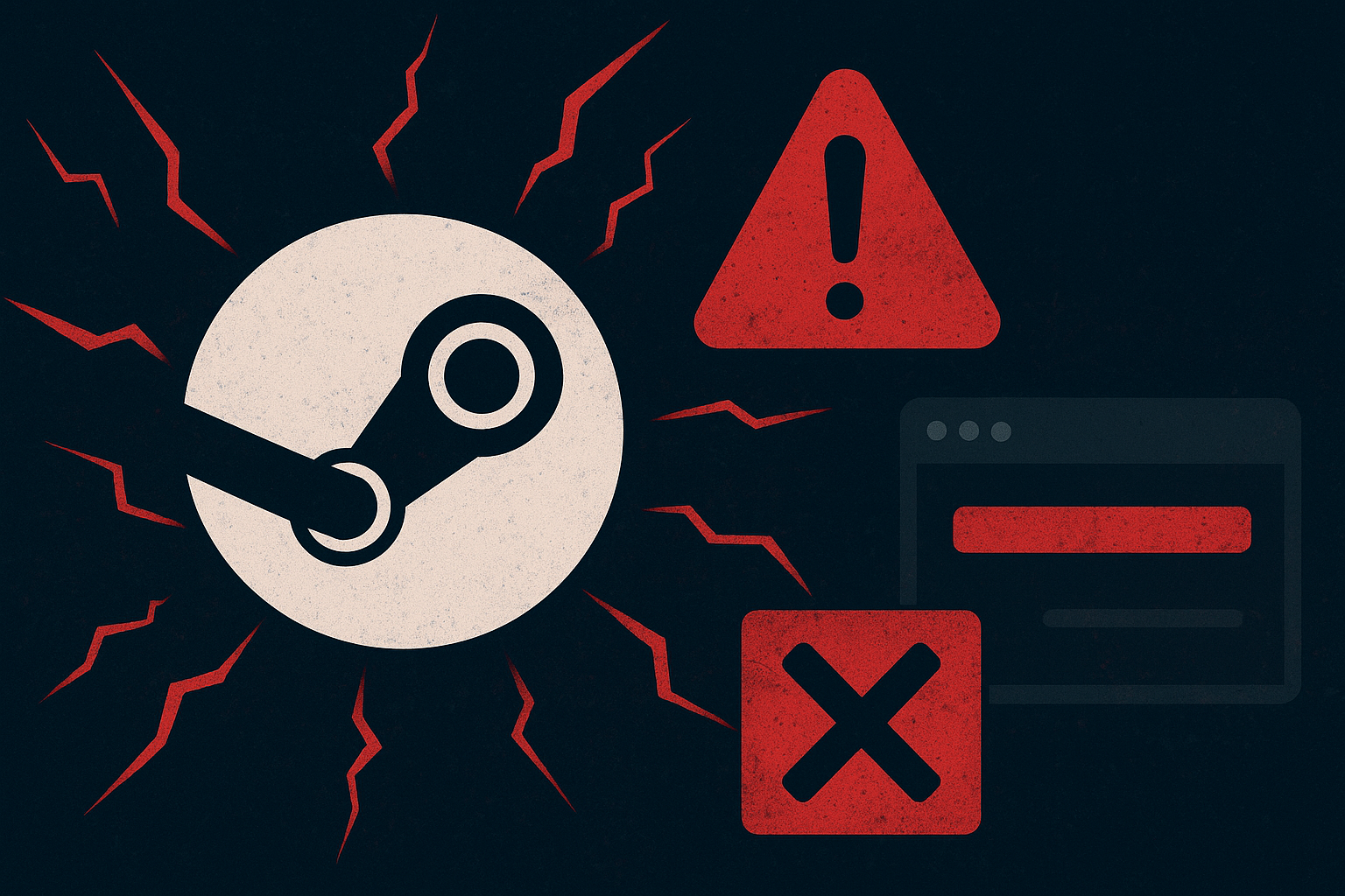 Steam не работает 07.08.2025: причины сбоев и что делать